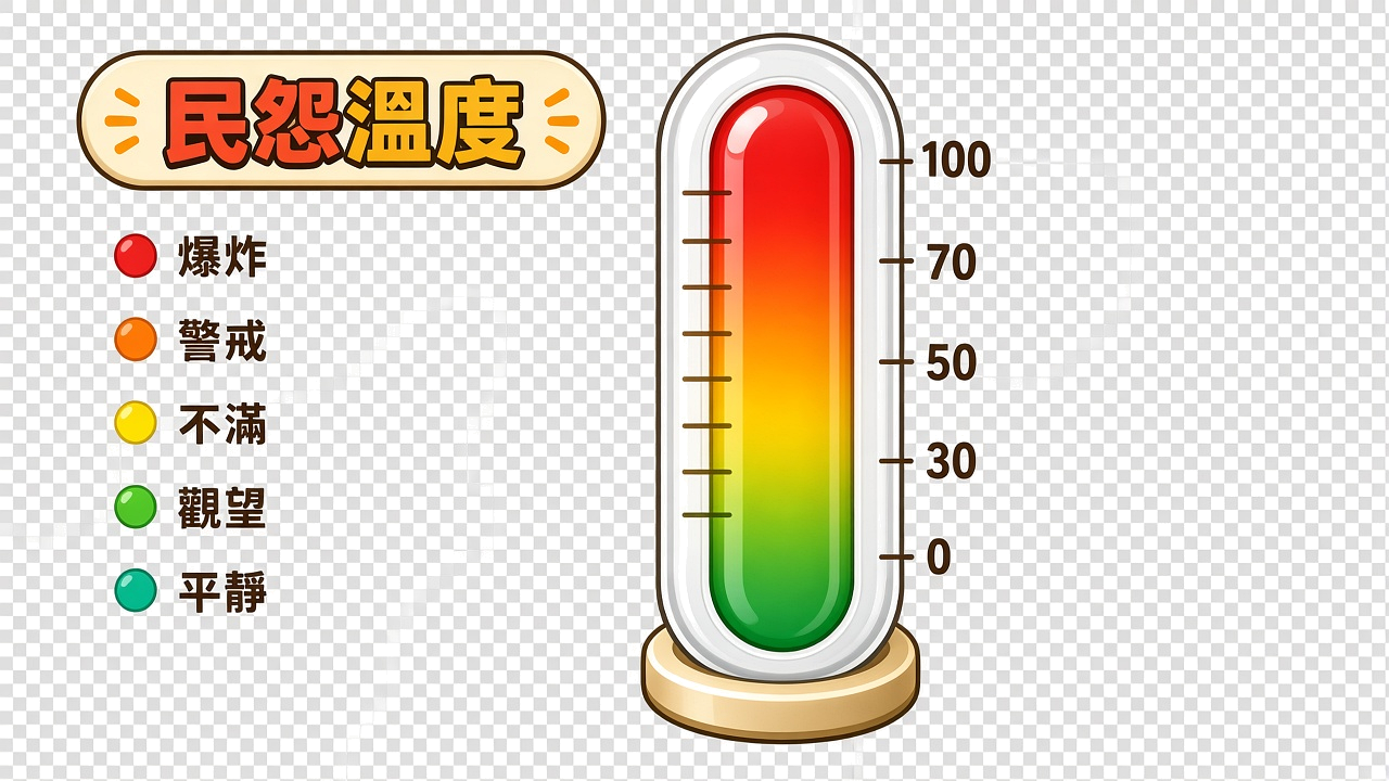 民怨溫度